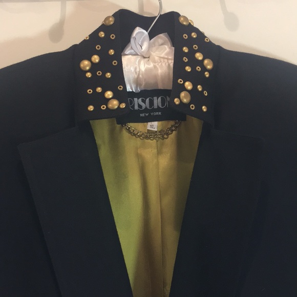 Host Pick!!Criscione New York Vintage Black Blazer - Picture 2 of 16